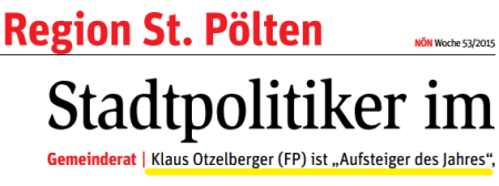 Otzelberger Aufsteiger des Jahres