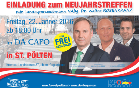 Neujahrstreffen 22.1.2016